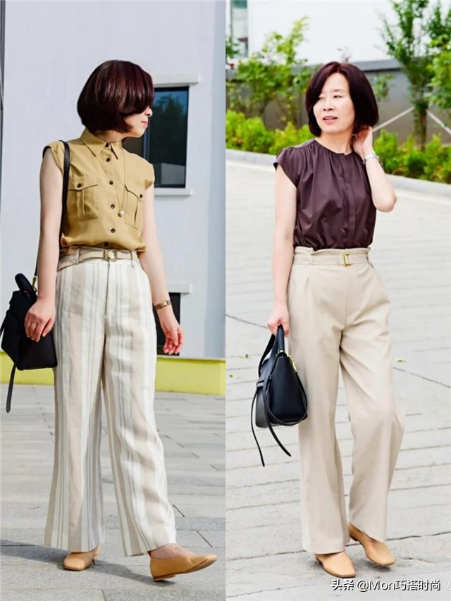夏天小个子穿亚麻裤显瘦，夏天尽量少穿短裤