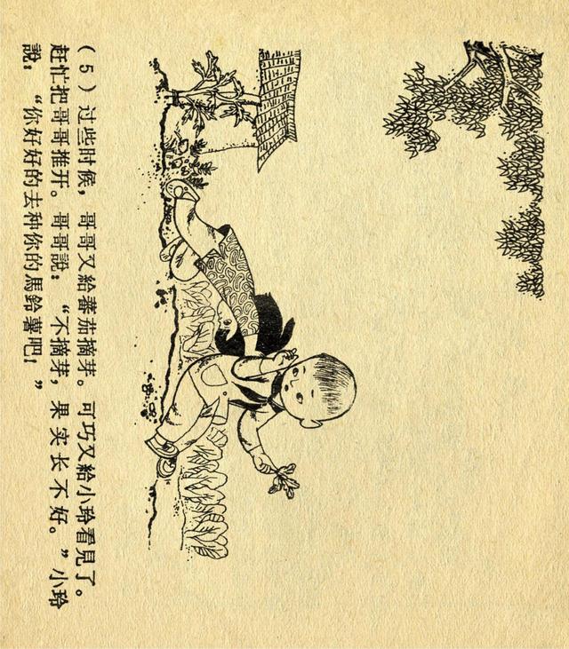 50年代少儿题材连环画，老版经典连环画宝水