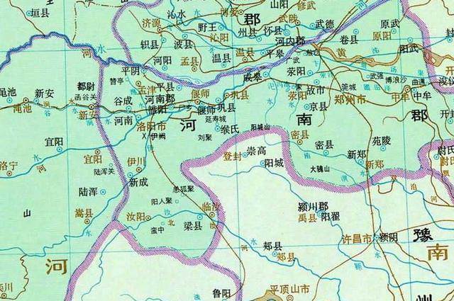河南洛阳古市图，了解河南省洛阳市从古到今的历史变迁