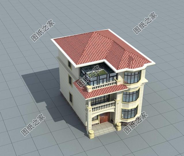 别墅阳光房效果图，农村自建房做阳光房效果图