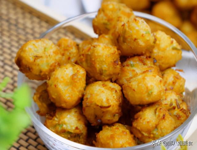 炸素萝卜丸子的做法，炸素萝卜丸子怎么炸才会又酥又脆