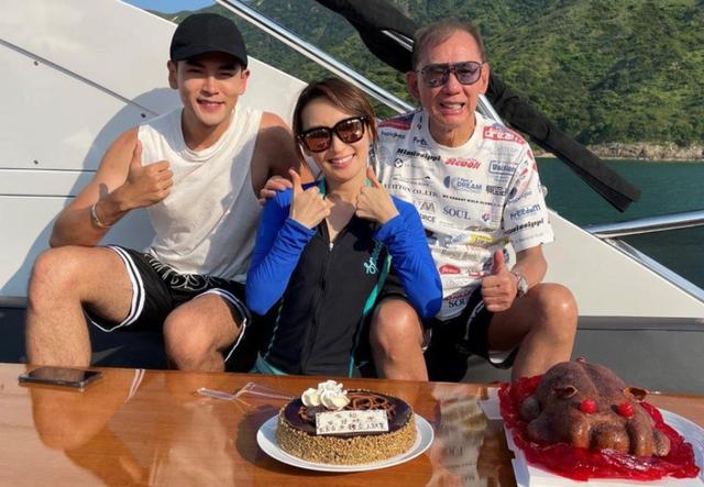 英皇老板杨受成三个女儿，英皇一姐生日排场大