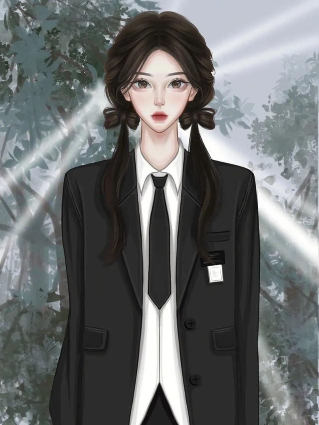 神明日系微信头像，神明少女系列 漫画头像