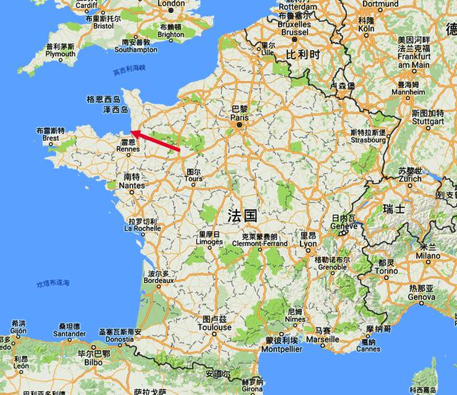法国米歇尔山教堂，法国第一世界文化遗产