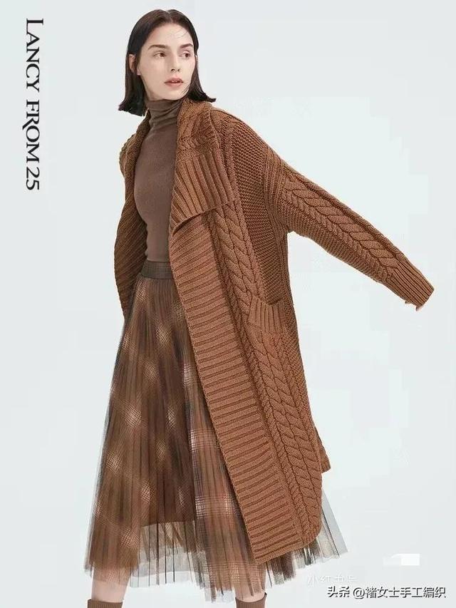 时尚大毛衣款式大全，最新流行新款毛衣款式欣赏