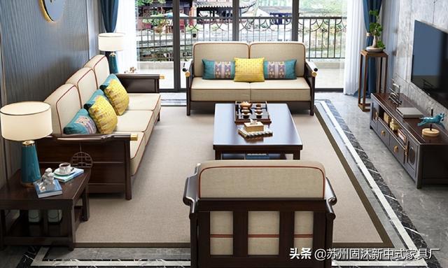 禅意新中式沙发家具，新中式沙发禅意东方