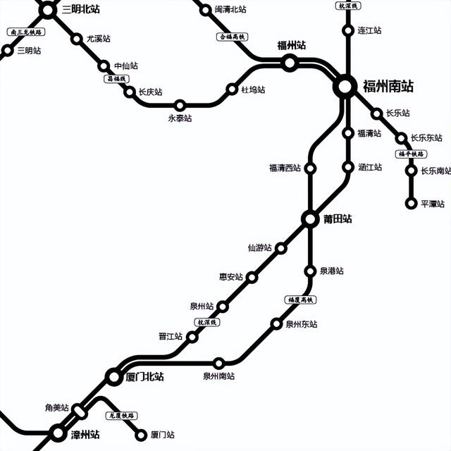 高铁地图高清版，高铁运行线路高清（此前地图已显示“京台高铁”线路图）