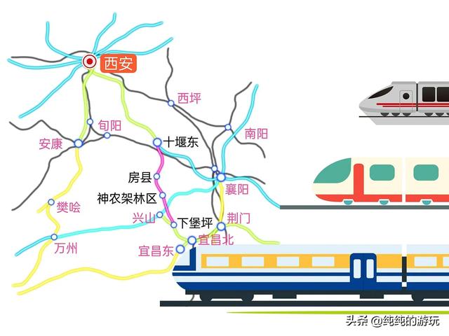 湖北省最新中长期铁路规划，湖北3条高铁确定为储备开工项目
