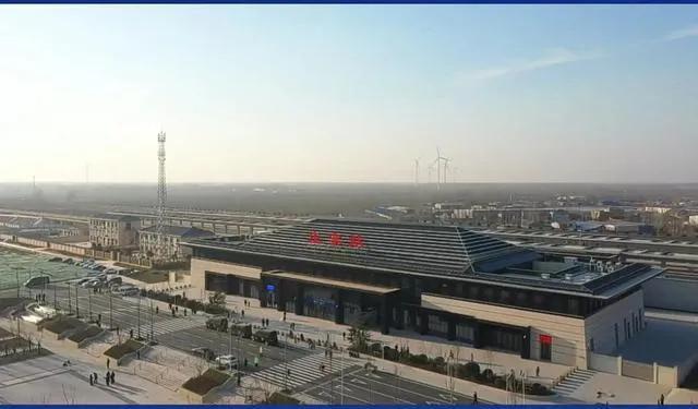 鲁南高铁线路图站点，鲁南高铁重镇车站