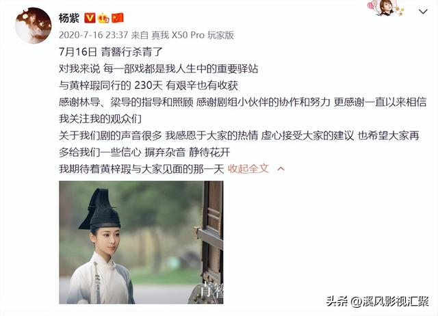 杨紫演的电视剧，杨紫拍过多少电视剧（带红了多少男明星）