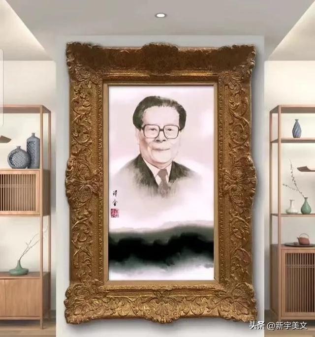令人感动的画家黄泽金与伟人江泽民的深情故事，江泽民生平轶事