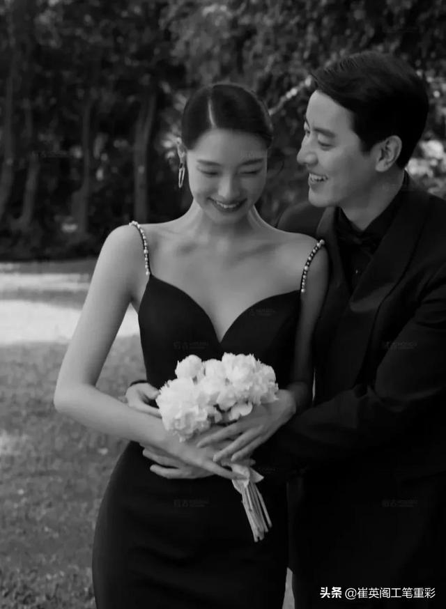 情侣写真复古文艺，黑白情侣写真艺术照