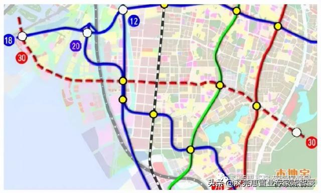 深圳地铁线路规划图超清2030，深圳市2035年地铁规划