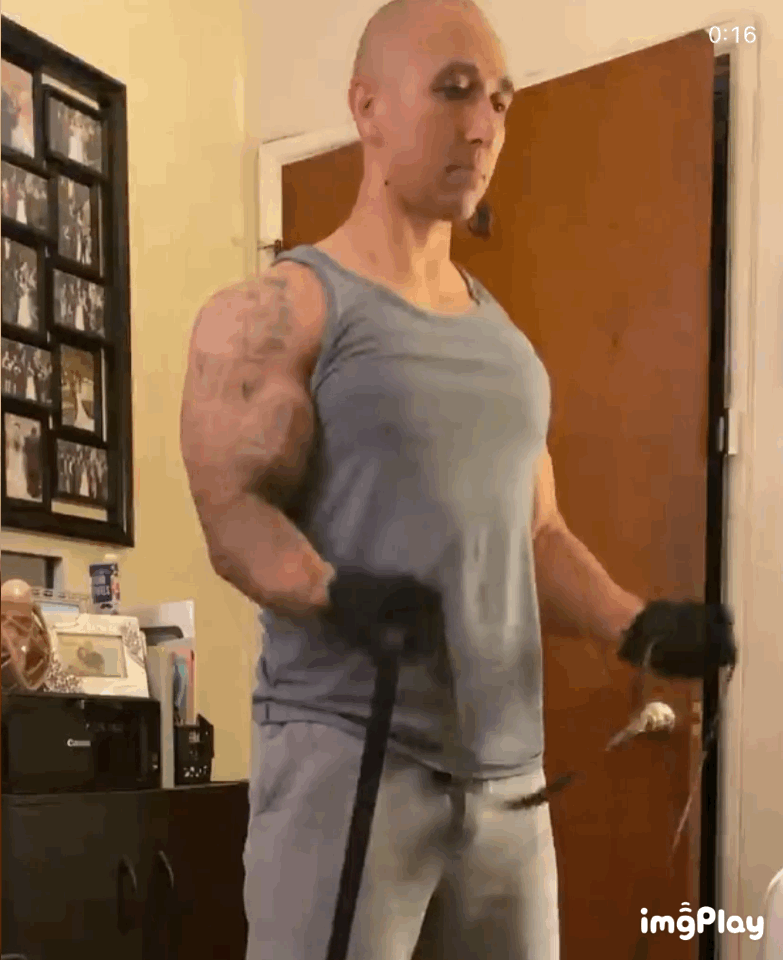 弹力带增肌运动入门，用一条弹力带就可以练遍全身