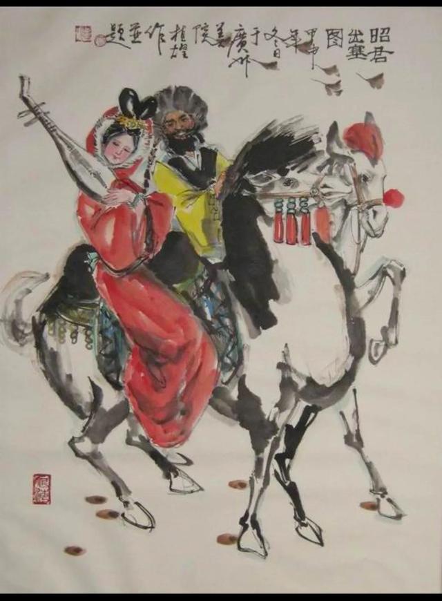 王昭君一生的故事，王昭君为国出使塞外