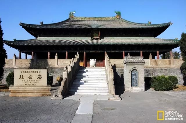 保留了这么精美的古建筑，历史上真实的北岳庙