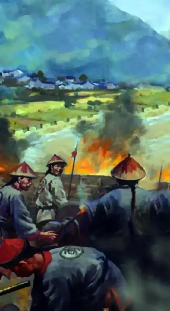 第一次鸦片战争最惨烈的战役，第一次鸦片战争道光皇帝为何表扬八旗