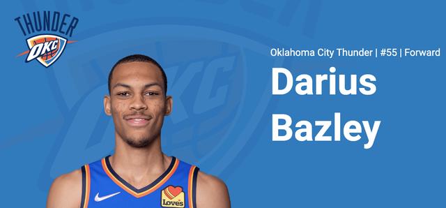 荷马雷霆队历史，俄克拉荷马城雷霆队全队员数据信息