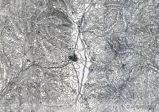 临汾地区地图全图，临汾市各县地理分布（山西临汾及周边二十县1938年高清地图）
