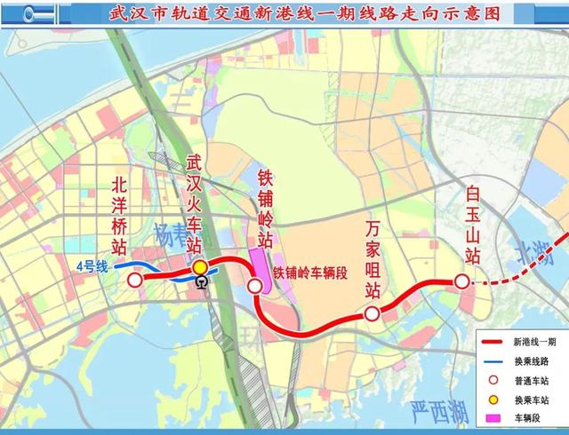 武汉地铁线路汇总，武汉28个地铁站名公示