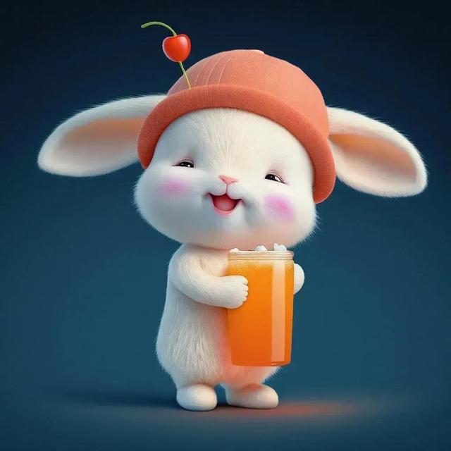 兔子头像图片萌萌哒，可爱呆萌的小兔兔头像（兔兔头像壁纸，太治愈啦）