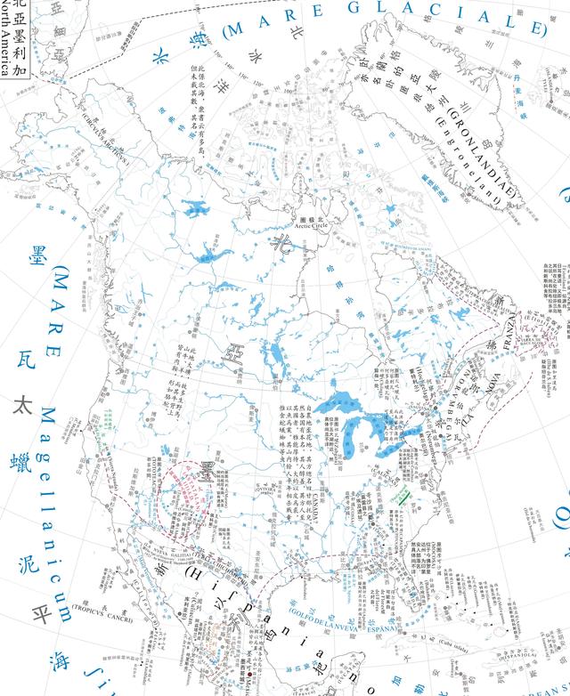 坤舆万国全图在哪被发现，通过古地图解读历史