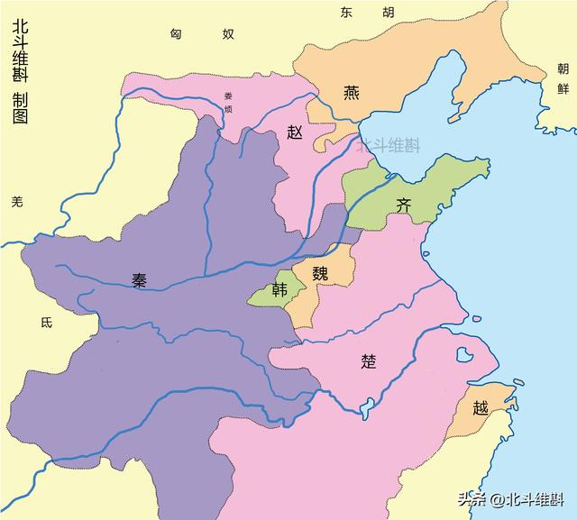 春秋战国大型战争场面，从大分裂走向大一统