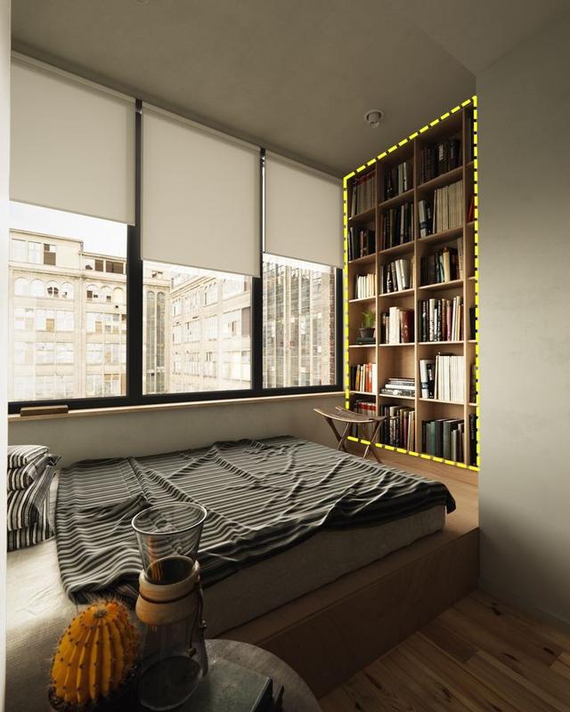 卧室转角柜收纳方法，留出50公分做这5个设计