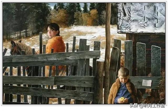 世界抽象派名画欣赏，二十世纪俄罗斯写实主义画家阿森