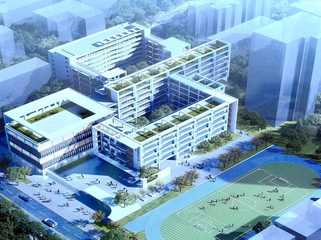 肇庆新区学校规划图，肇庆一批新建、扩建学校即将投入使用