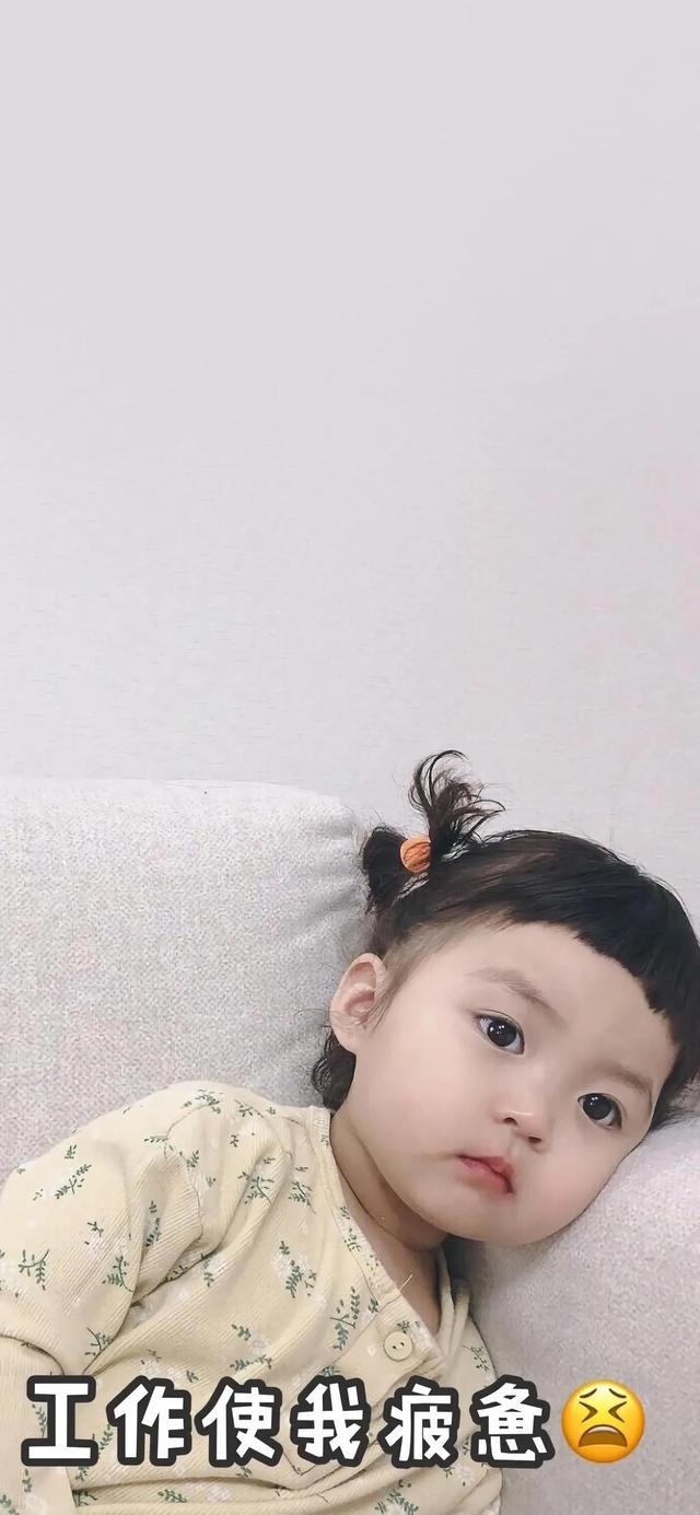 萌娃可爱的壁纸，高清壁纸可爱萌娃
