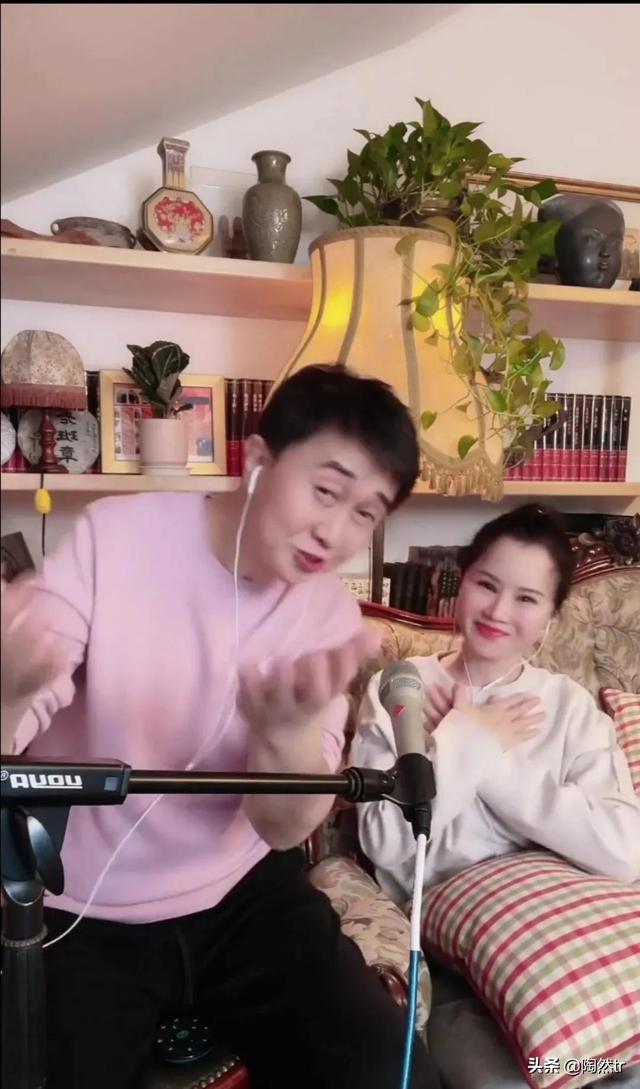 付笛声任静家庭情况，付笛声任静夫妇携儿子直播唱歌