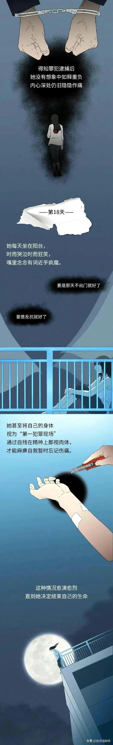 关于性侵女性案例，被性侵后的女孩会怎样