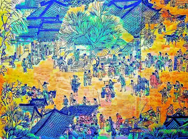 清明上河图真迹，清明上河图有几个真迹（清明上河图的真迹原来这么美）