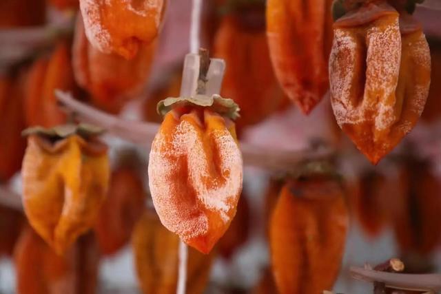 陕西富平吊柿饼，富平吊霜柿饼怎么做