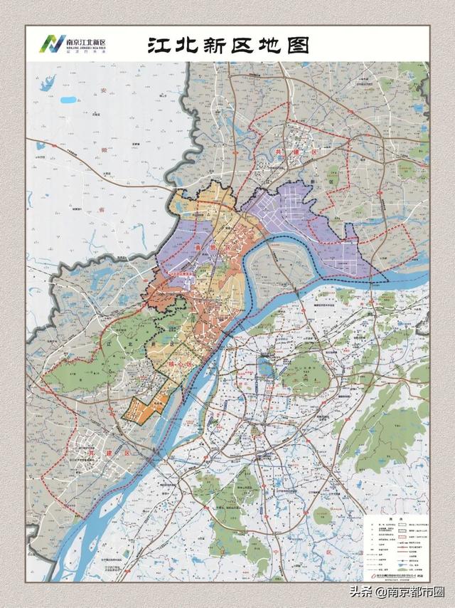 南京江北核心区，南京江北核心区有哪些重叠区域（看看有没有你们在意的#南京...）