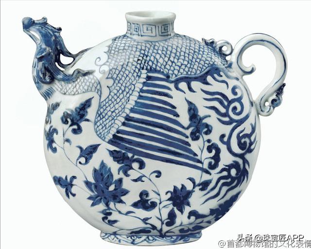 古典青花缠枝莲纹图，缠枝莲纹2022年金砖会议都用的青花纹样