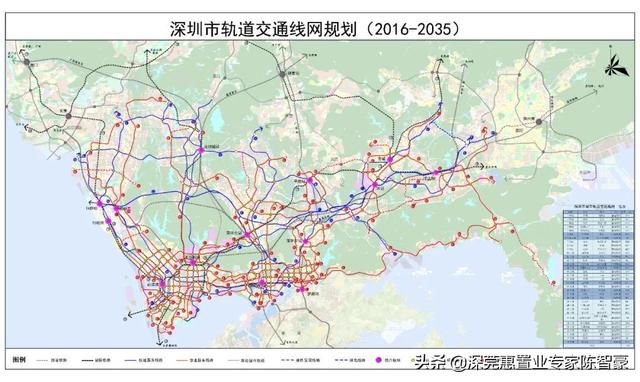 深圳地铁线路规划图超清2030，深圳市2035年地铁规划