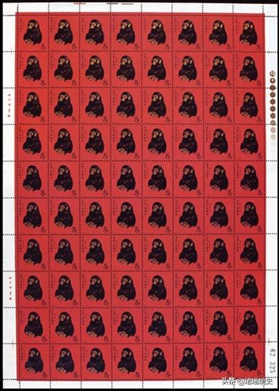 1980年猴票发行地区，被迫花96元买15版猴票的人