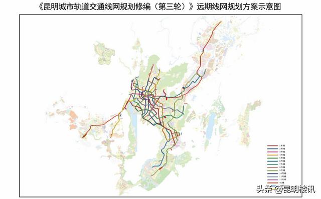 昆明地铁8号线，昆明地铁8号线途经站点