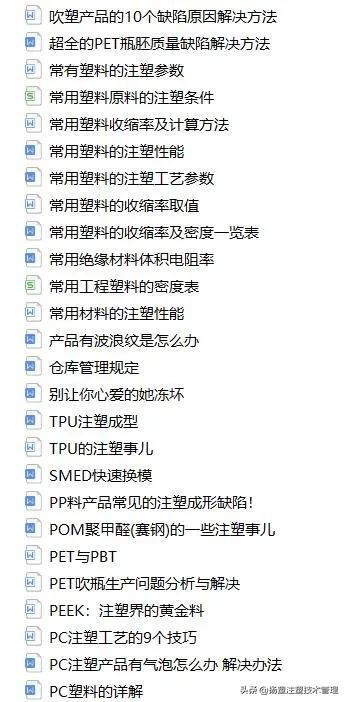 注塑车间现场管理，注塑车间现场管理知识