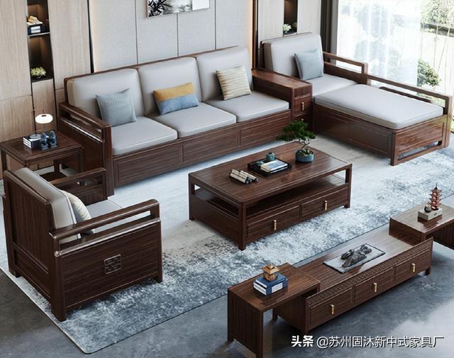 禅意新中式沙发家具，新中式沙发禅意东方