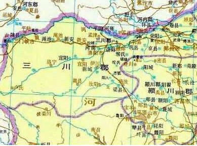 河南洛阳古市图，了解河南省洛阳市从古到今的历史变迁