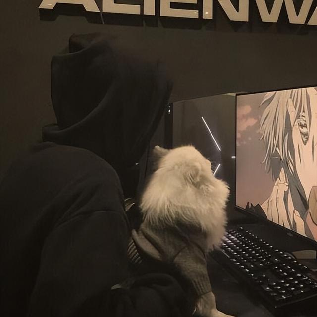 高冷男神必备头像背影小学生，青春满满的孤独感少男头像