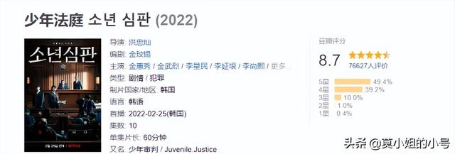 口碑最好的十部韩剧排行，近7个月口碑最好的9部韩剧