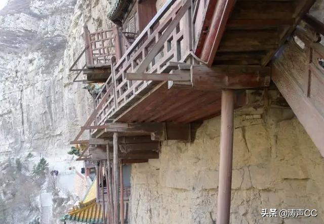 山西恒山悬空寺，北岳恒山悬空寺之谜（山西省北岳恒山悬空寺）