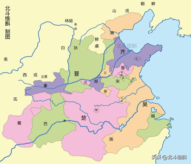 春秋战国大型战争场面，从大分裂走向大一统