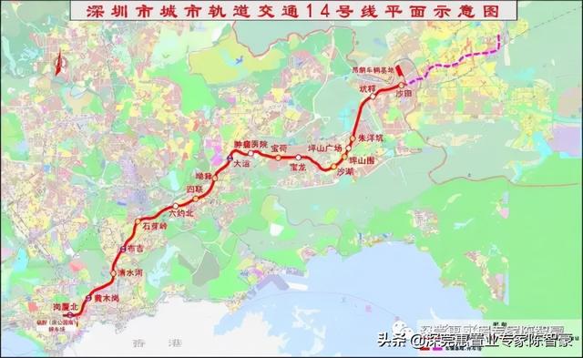 深圳地铁线路规划图超清2030，深圳市2035年地铁规划