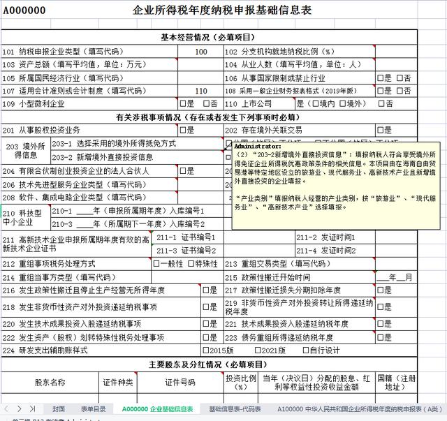 企业所得税年报，最新企业所得税汇算清缴填报实务