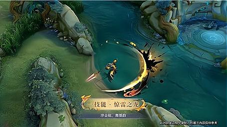 王者荣耀赵云新皮肤优化前特效，真玩家教策划做游戏